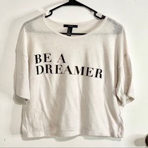 Forever 21 Cream Shirt